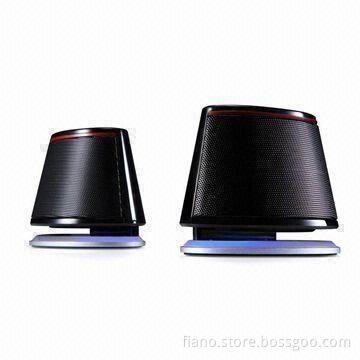 Laptop Speaker with 2 x 2W RMS Power and Thin Size But Has Strong USB Power